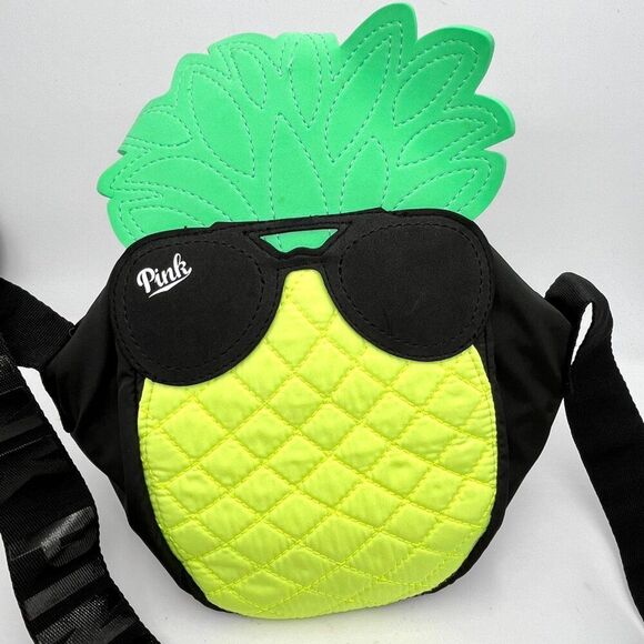 PINK Victoria's Secret Pineapple with Sunglasses Insulated Bag - Picture 7 of 9